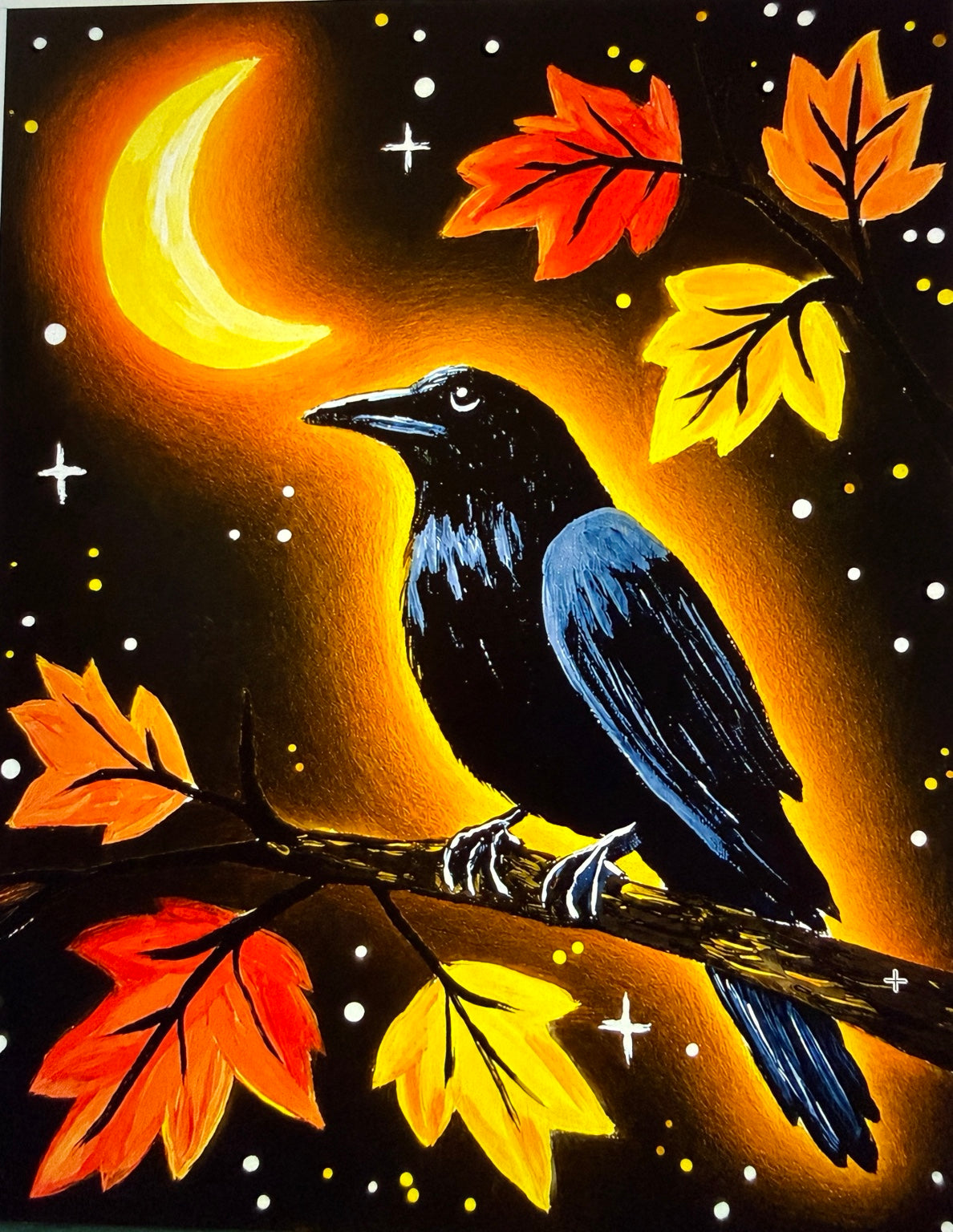 Autumn Raven Paint Kit