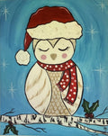 Christmas Owl Paint Kit