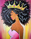 Crowned Black Queen Paint Kit